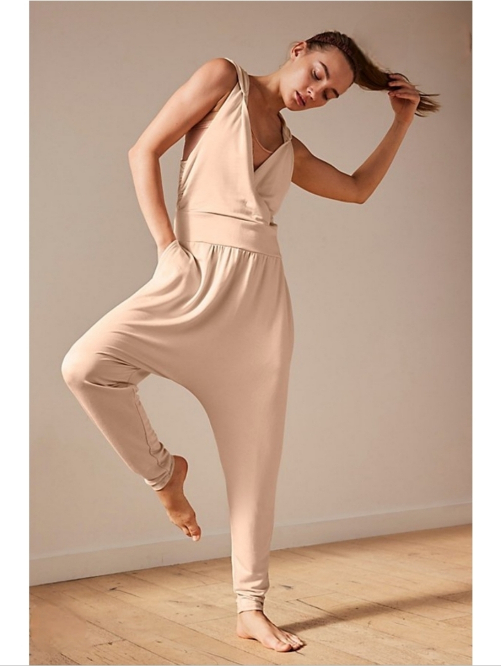 Free People Movement Second Chance Onesie Bamboo